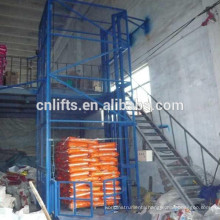 Electric freight lift elevators for goods lift price/warehouse hydraulic cargo lift for sale